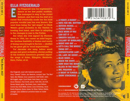 Ken Burns Jazz cover art
