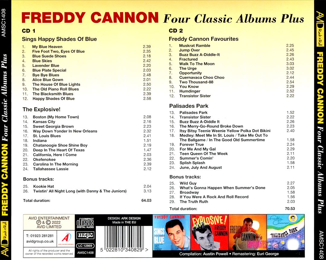 Four Classic Albums Plus cover art