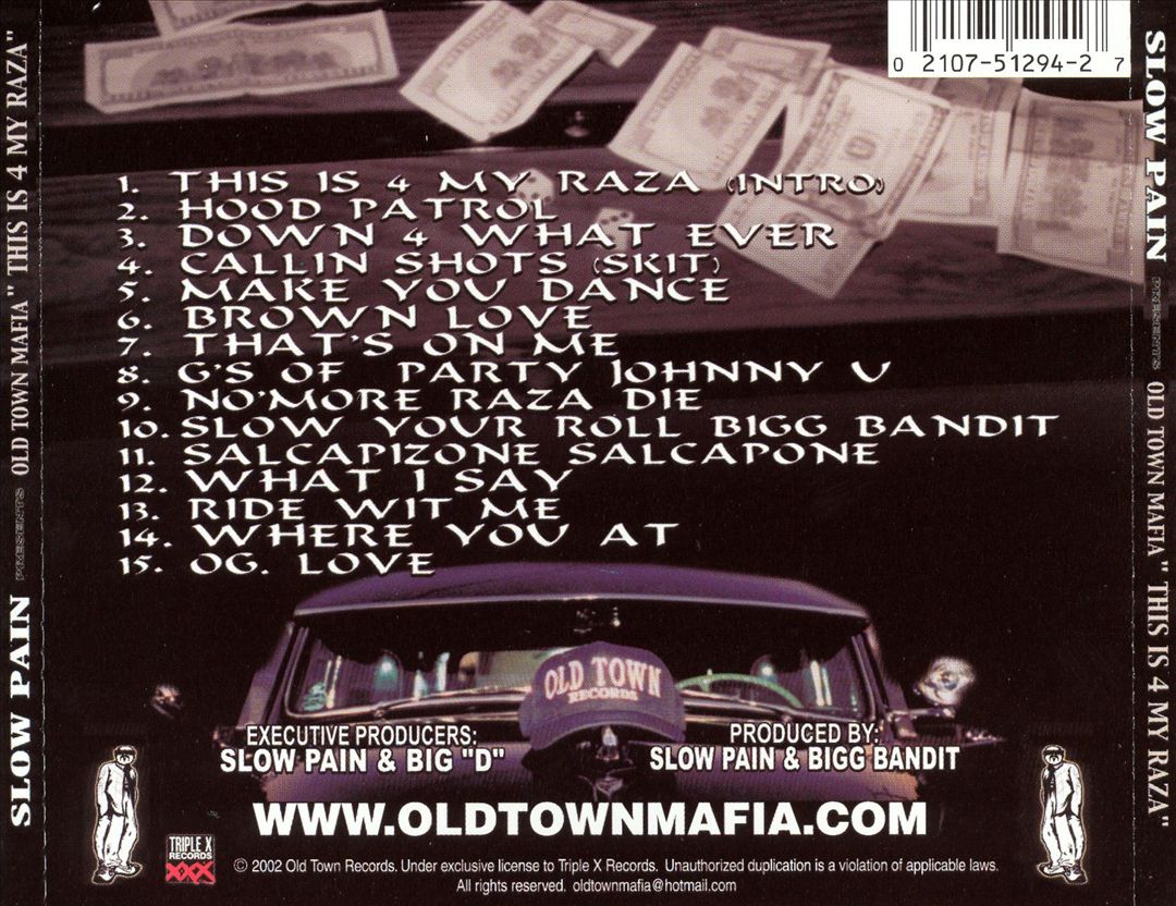 Slow Pain Presents Old Town Mafia... cover art
