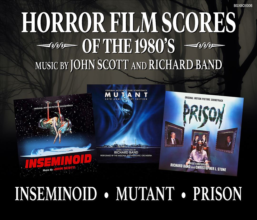 Horror Film Scores of the 1980's cover art