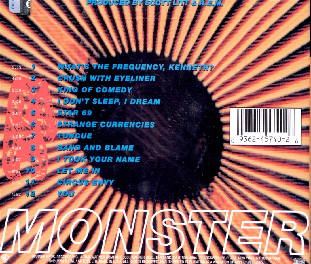 Monster cover art