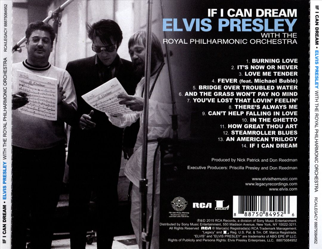 If I Can Dream cover art