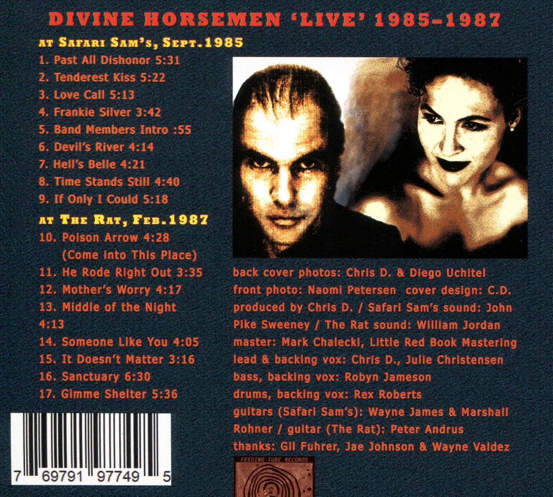 Live 1985-1987 cover art
