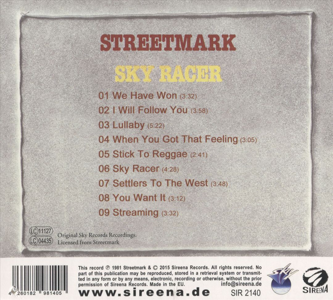 Sky Racer cover art