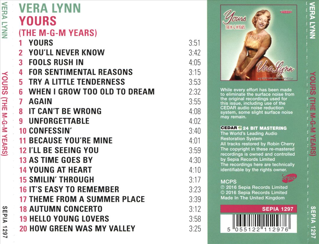 Yours cover art