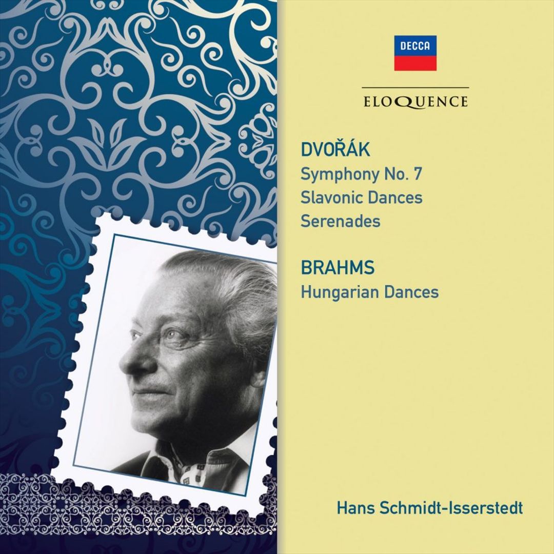 Dvorák: Symphony No. 7; Slavonic Dances; Sereandes; Brahms: Hungarian Dances cover art