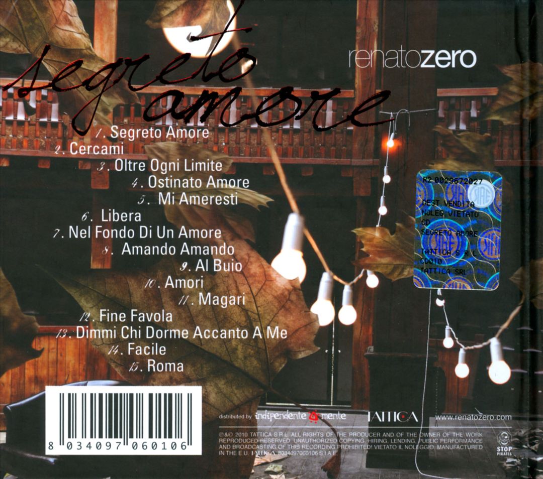 Segreto Amore cover art