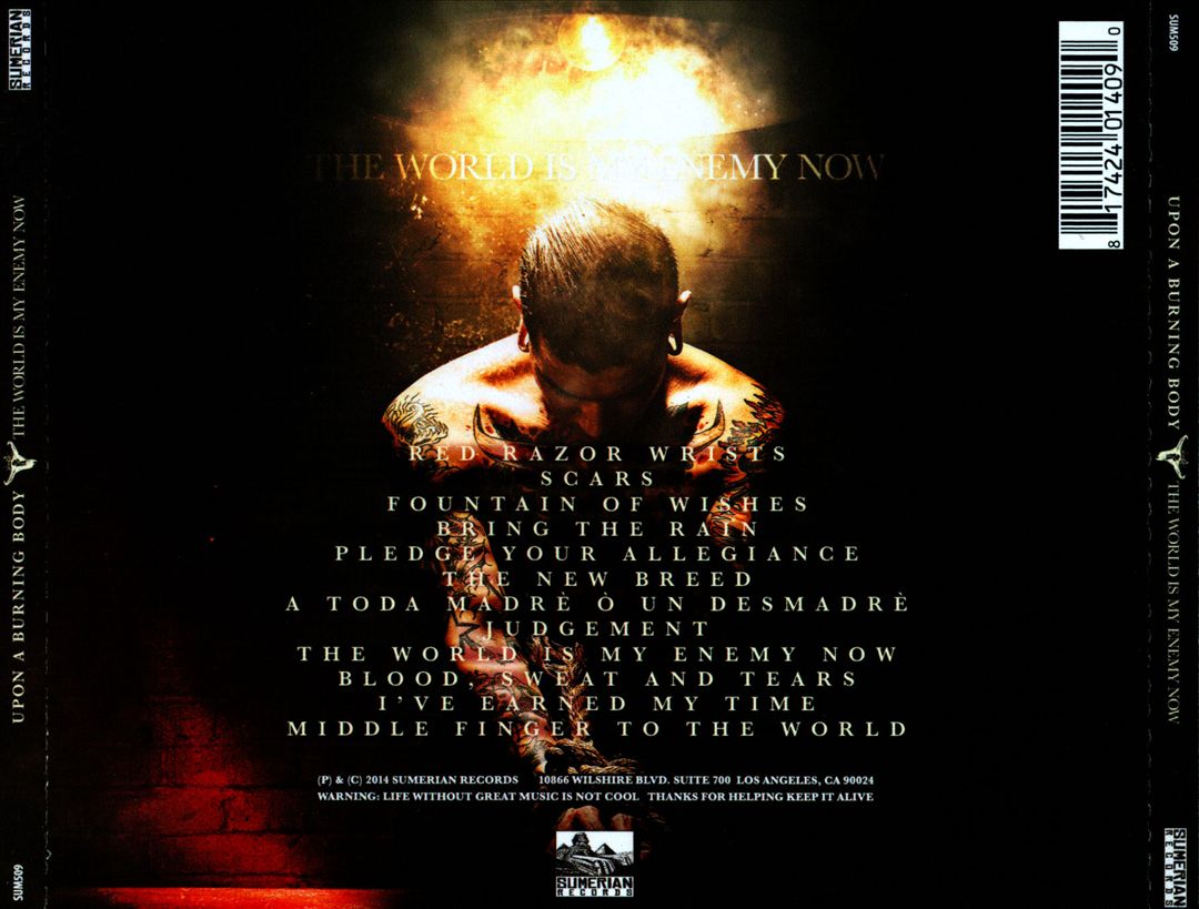 World Is My Enemy Now cover art