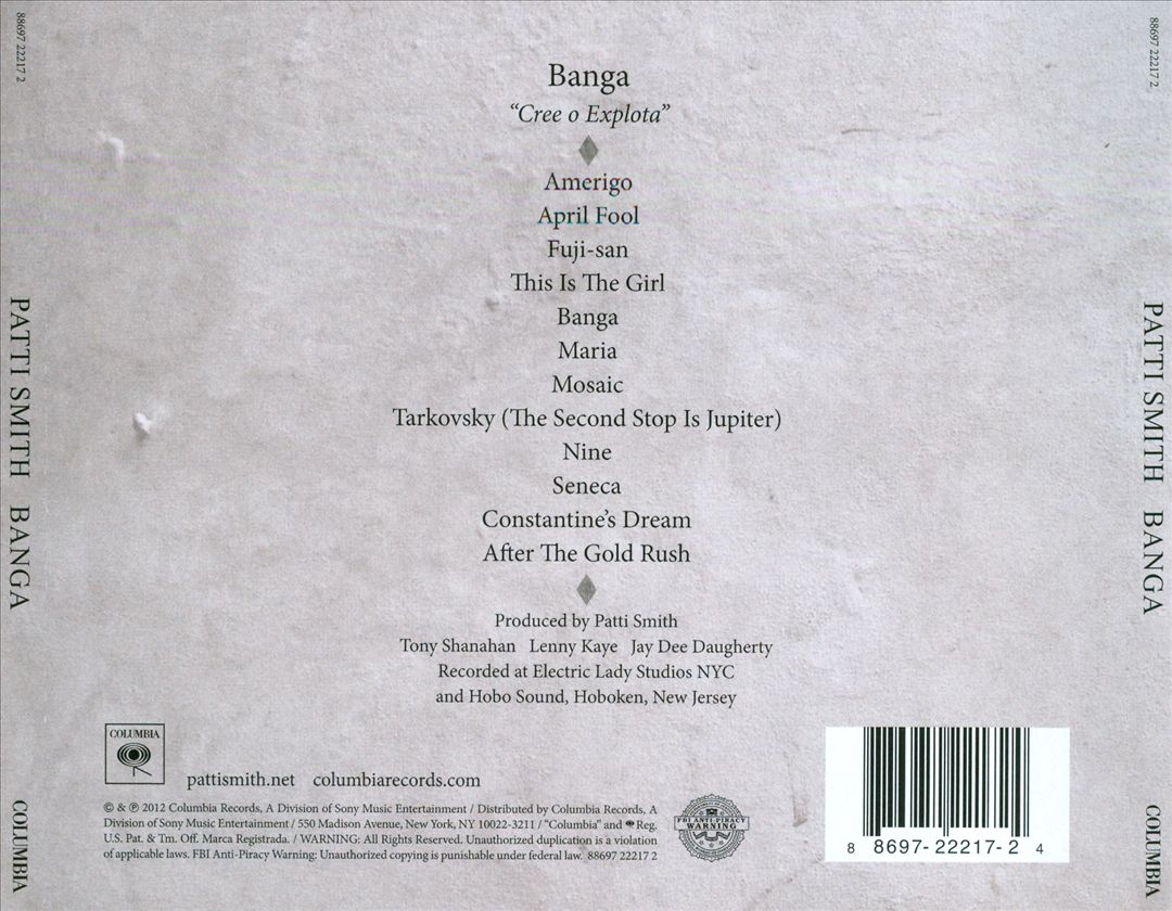 Banga cover art