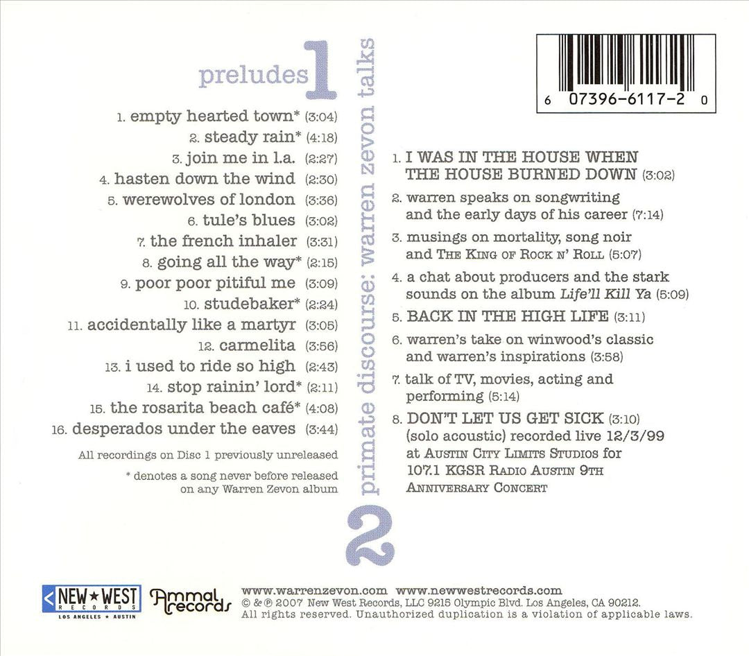 Preludes cover art
