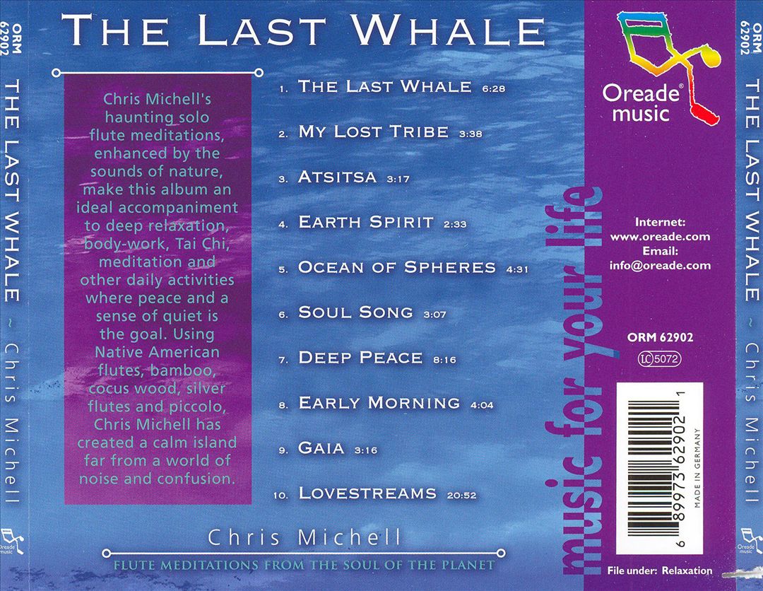 Last Whale: Flute Meditations from the Soul of the Planet cover art