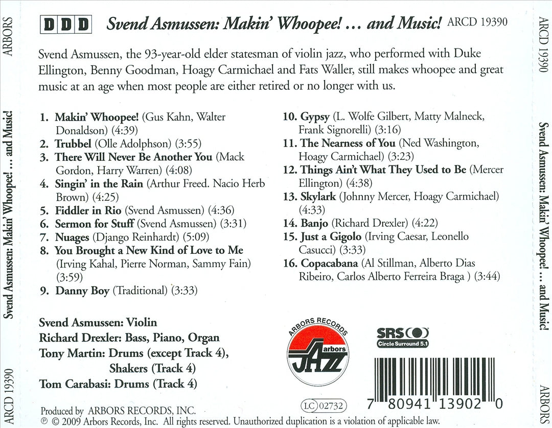 Makin' Whoopee...and Music! cover art