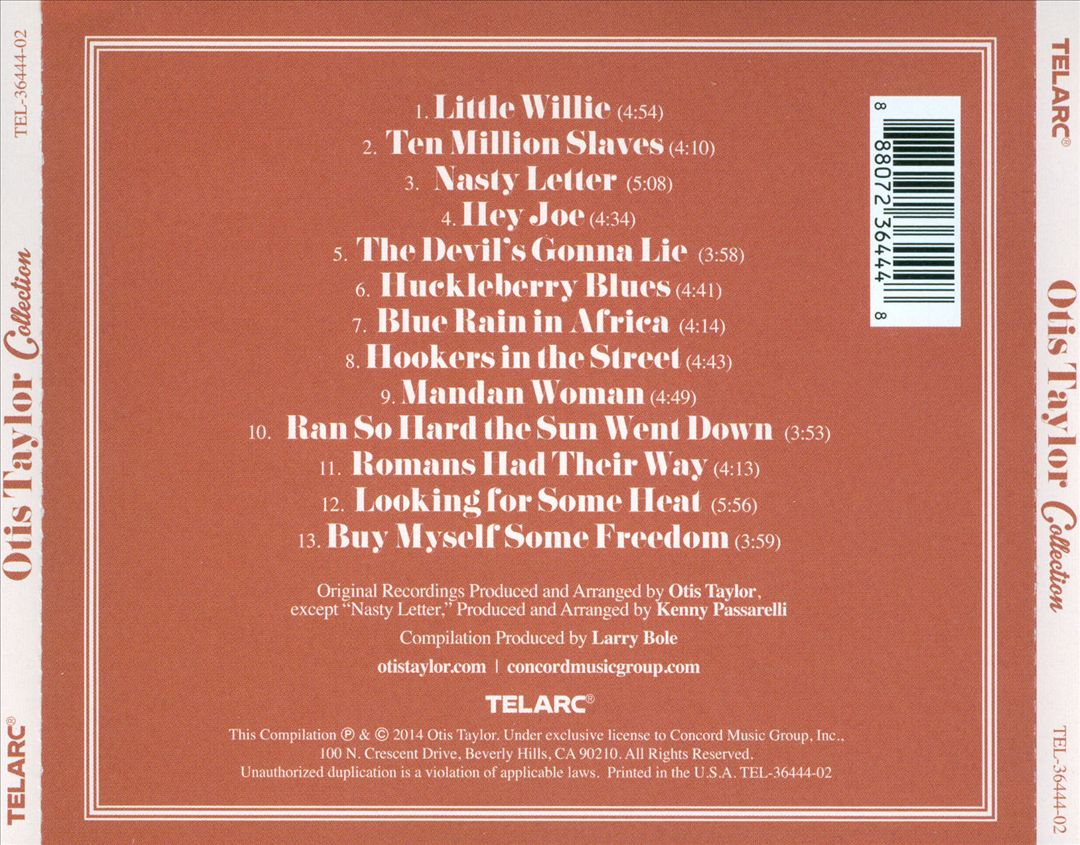 Otis Taylor Collection cover art