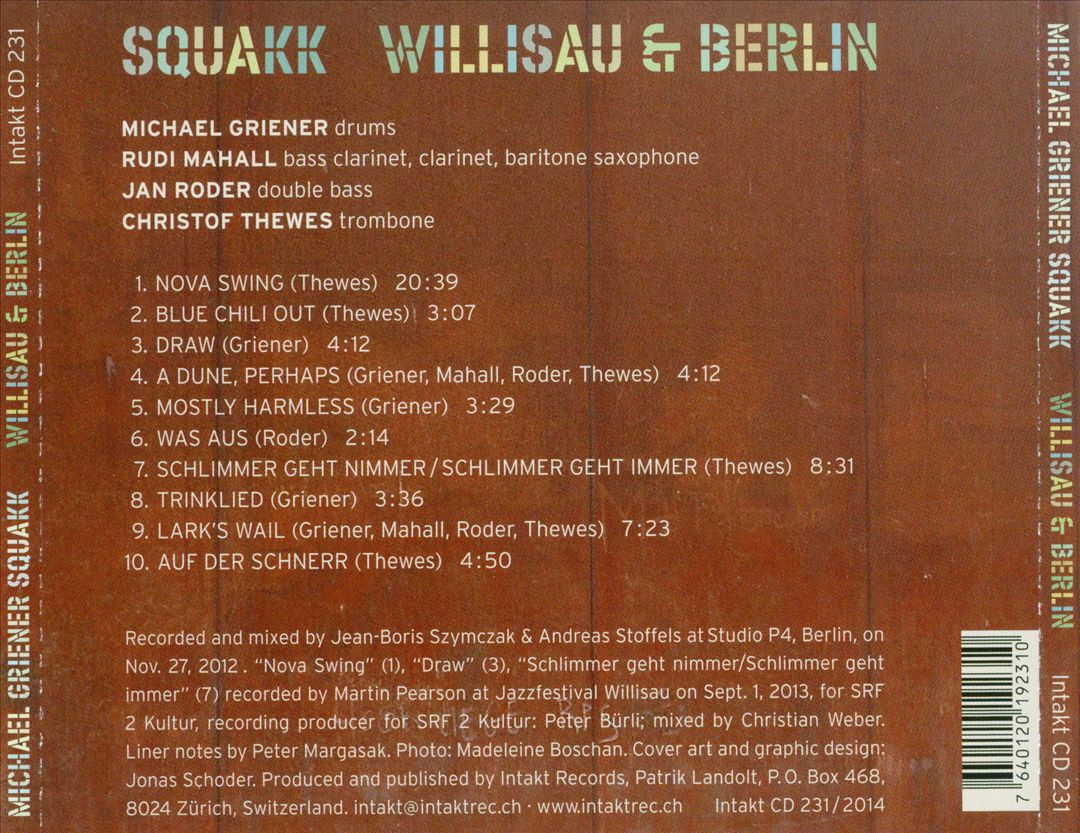 Willisau & Berlin cover art