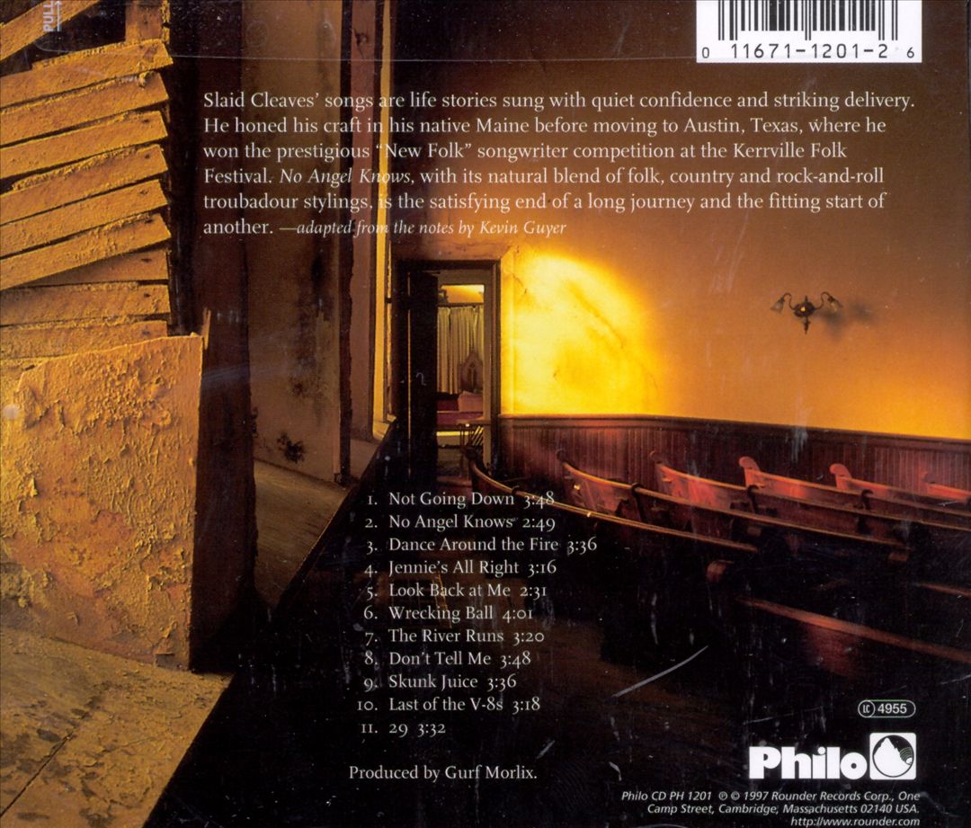 No Angel Knows cover art