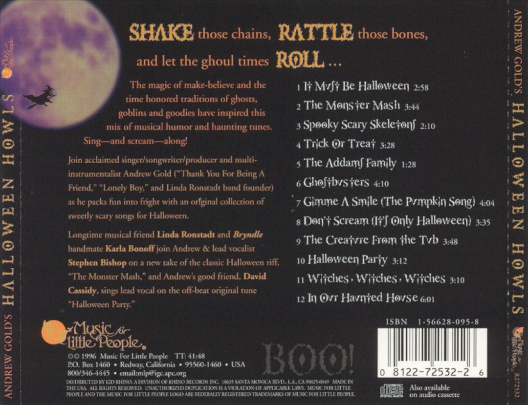 Halloween Howls: Fun & Scary Music cover art