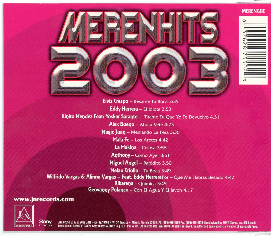 Merenhits 2003 cover art