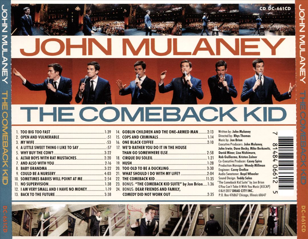 Comeback Kid cover art