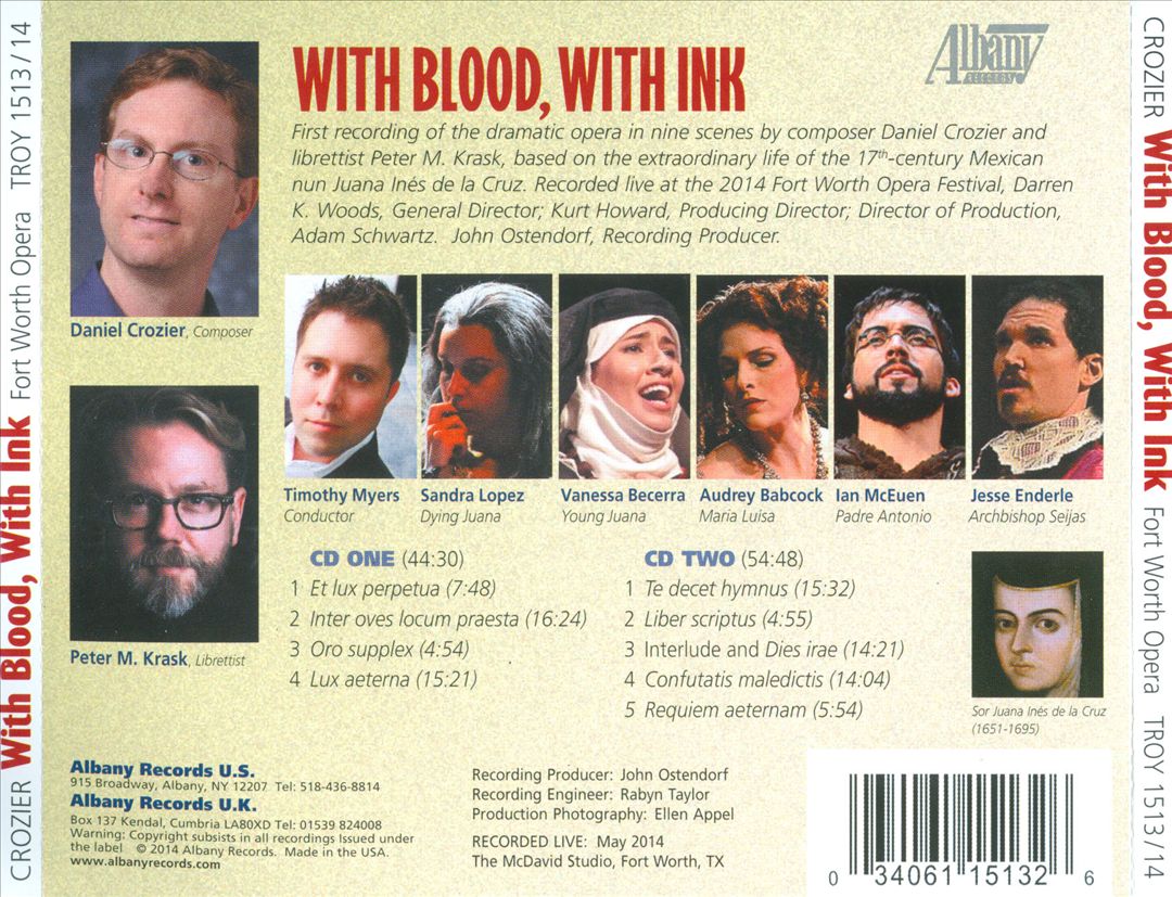 Daniel Crozier: With Blood, With Ink cover art