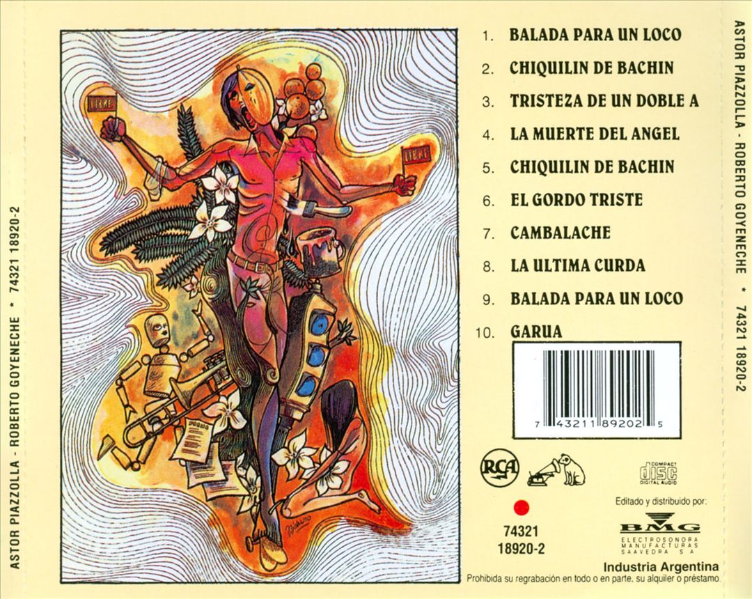 Astor Piazzolla & Robert Goyeneche cover art