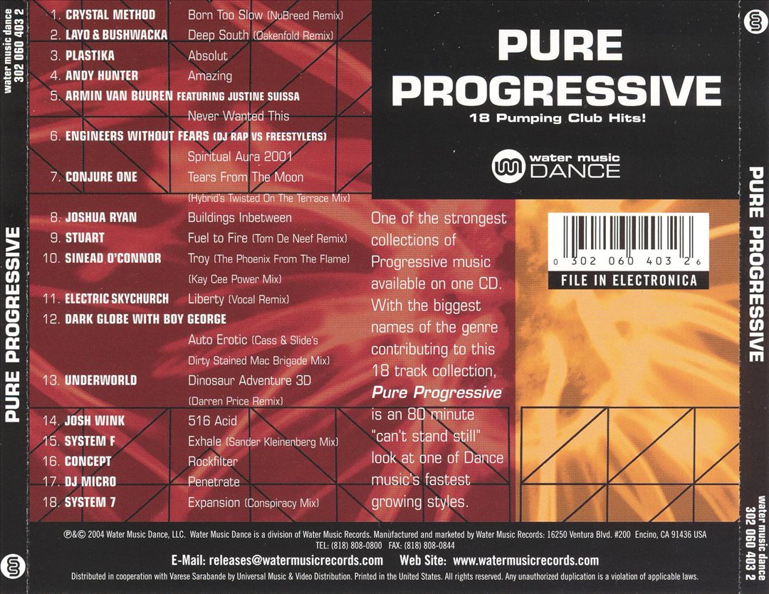 Pure Progressive cover art