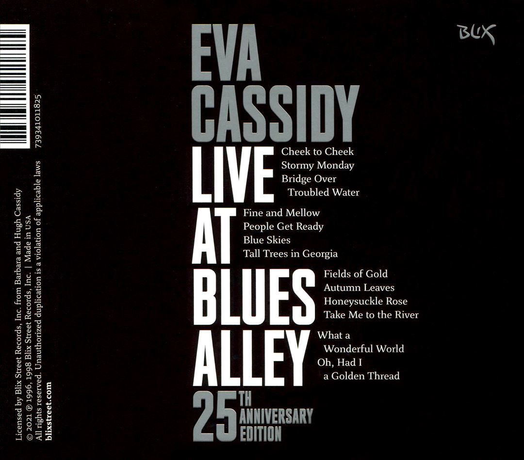 Live at Blues Alley cover art