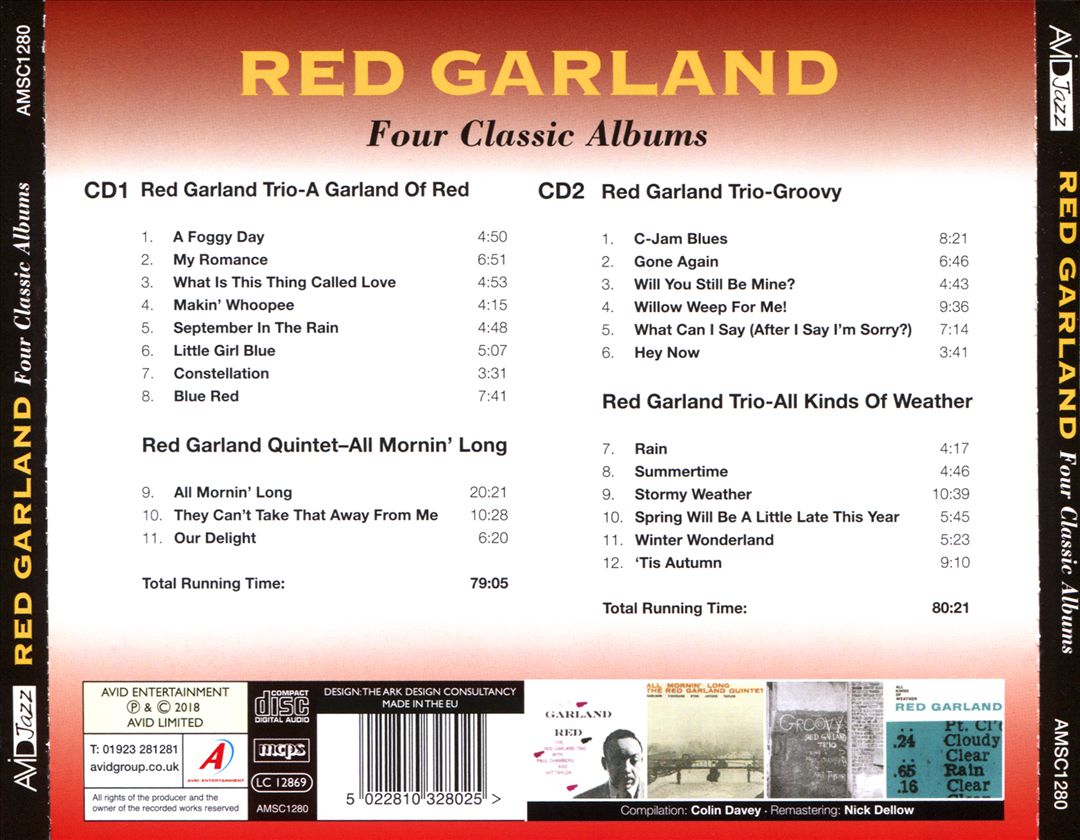 Garland Kind of Red cover art