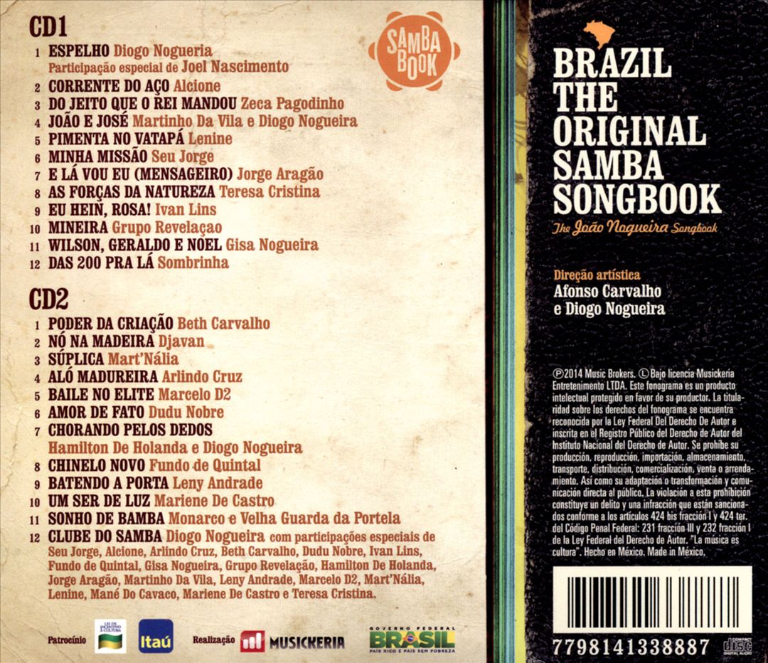 Brazil: The Original Samba Songbook: The João Nogueira Songbook, Vol. 1 cover art