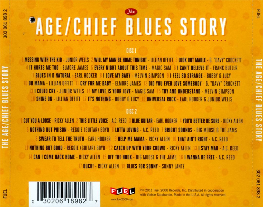 Age/Chief Blues Story cover art
