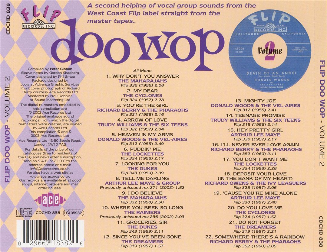 Flip Doo Wop, Vol. 2 cover art