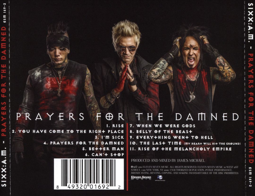 Prayers for the Damned cover art