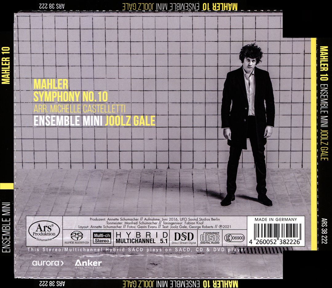Gustav Mahler: Symphony No. 10 cover art
