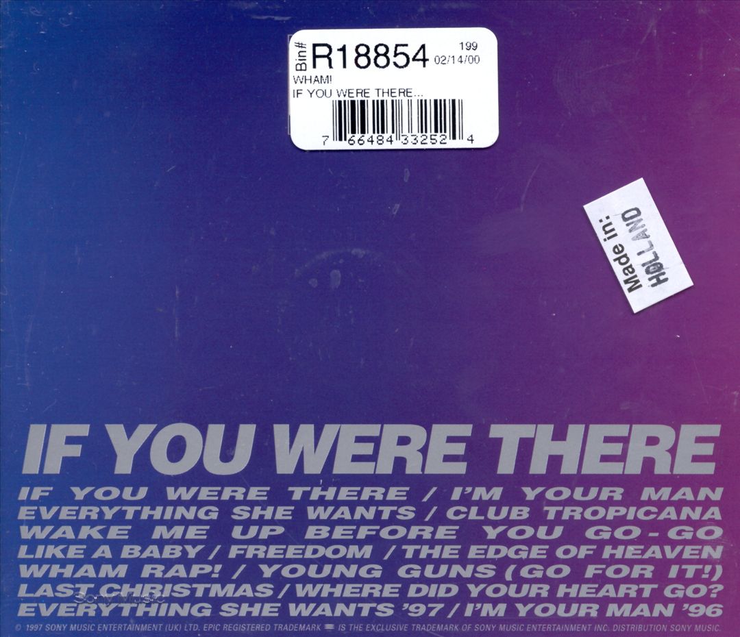 Best of Wham!: If You Were There... cover art