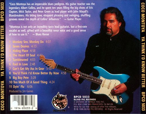 Ya Think I'd Know Better cover art