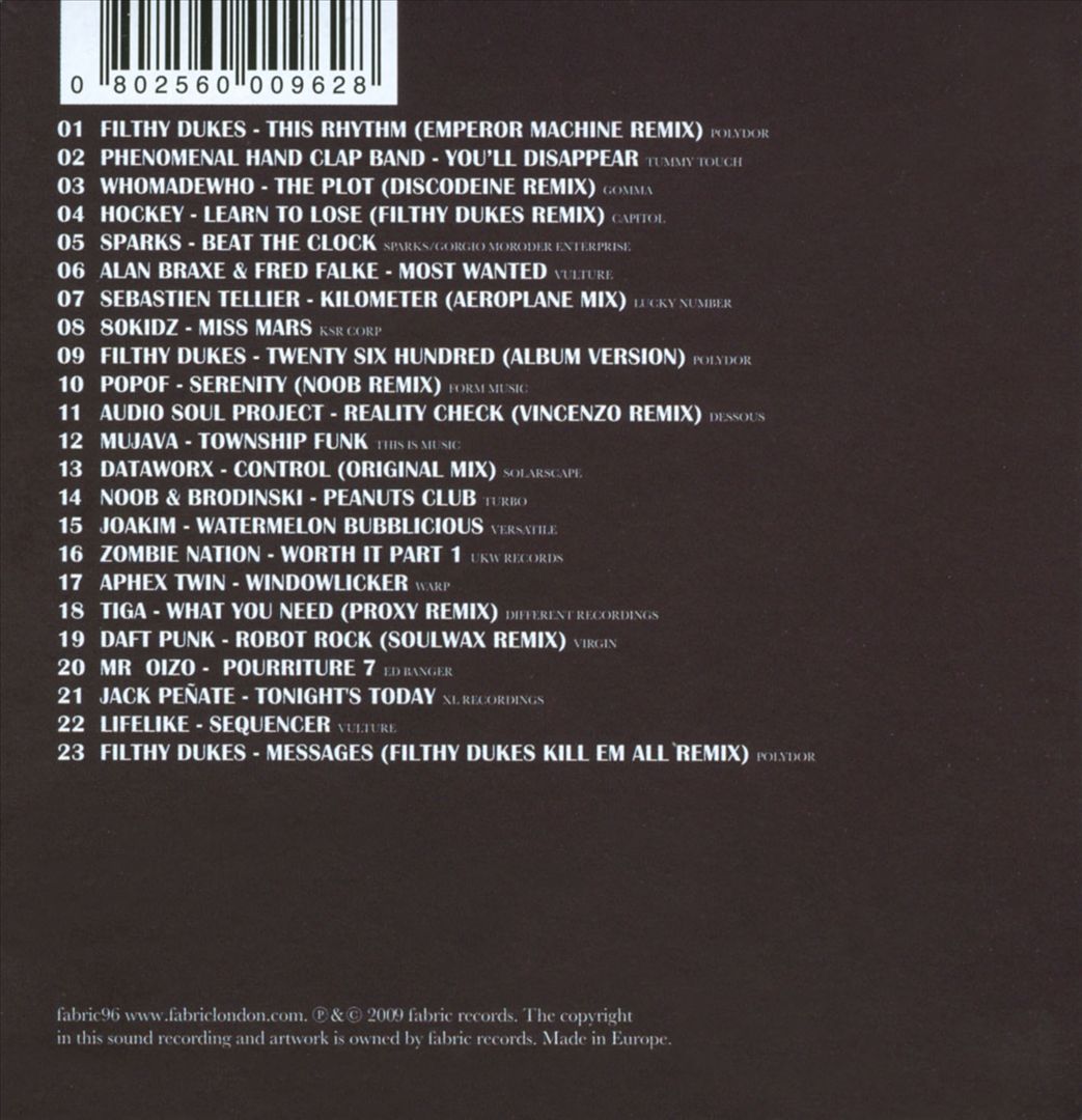 Fabriclive, Vol. 48 cover art