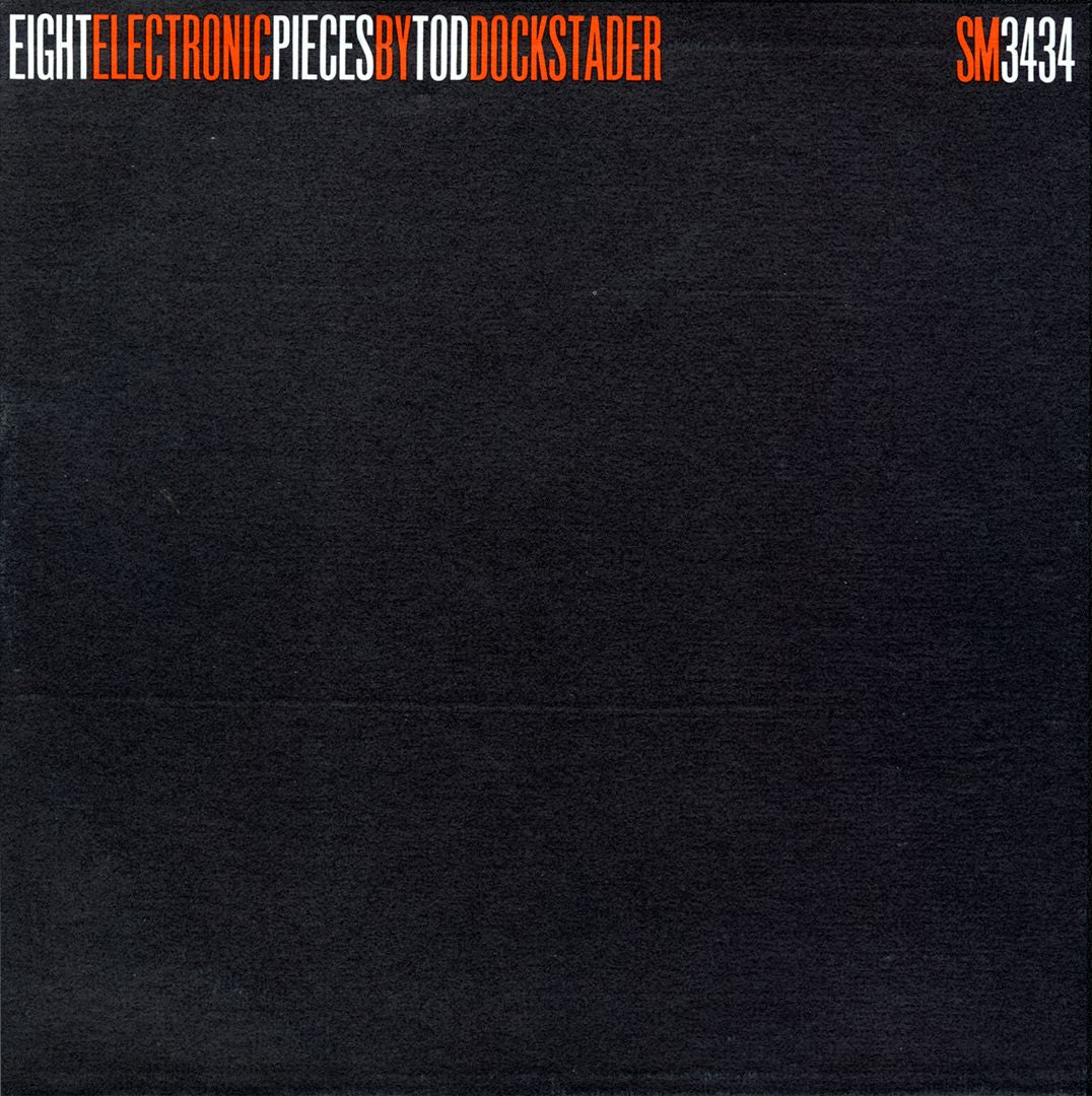 Dockstader: Eight Electronic Pieces cover art