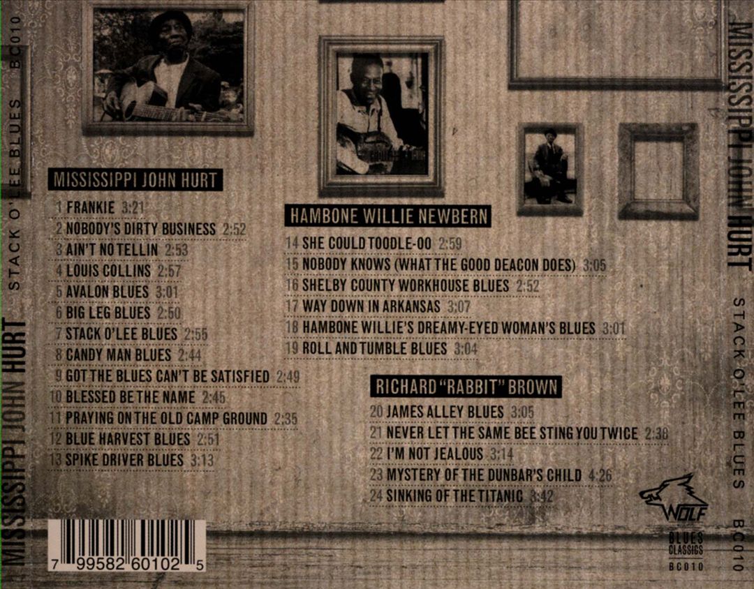 Stack O'Lee Blues cover art