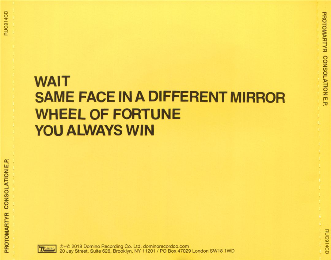 Consolation cover art