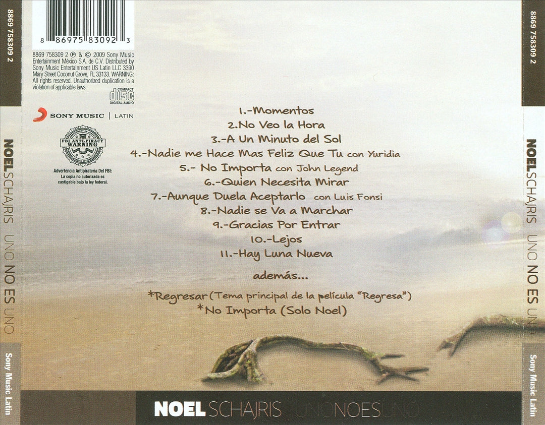 Uno No Es Uno cover art