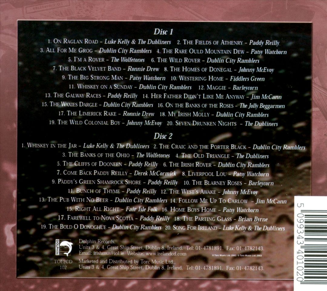Essential Irish Pub Songs Collection cover art