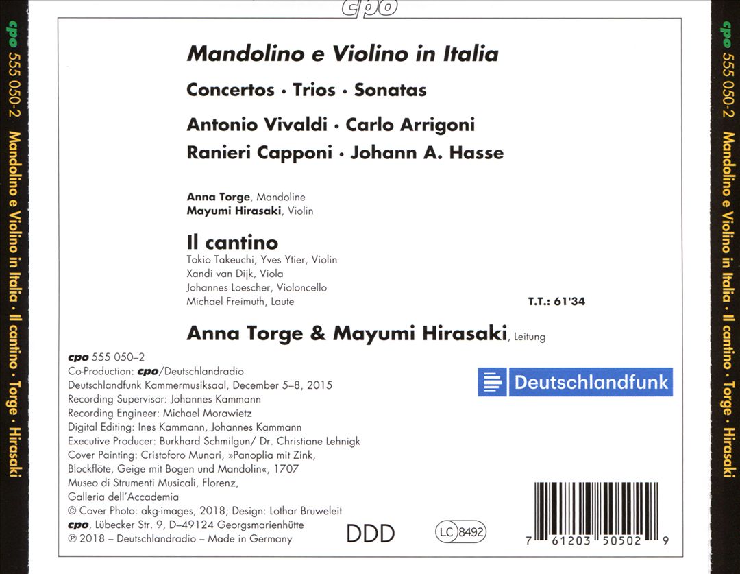 Mandolino e Violino in Italia cover art