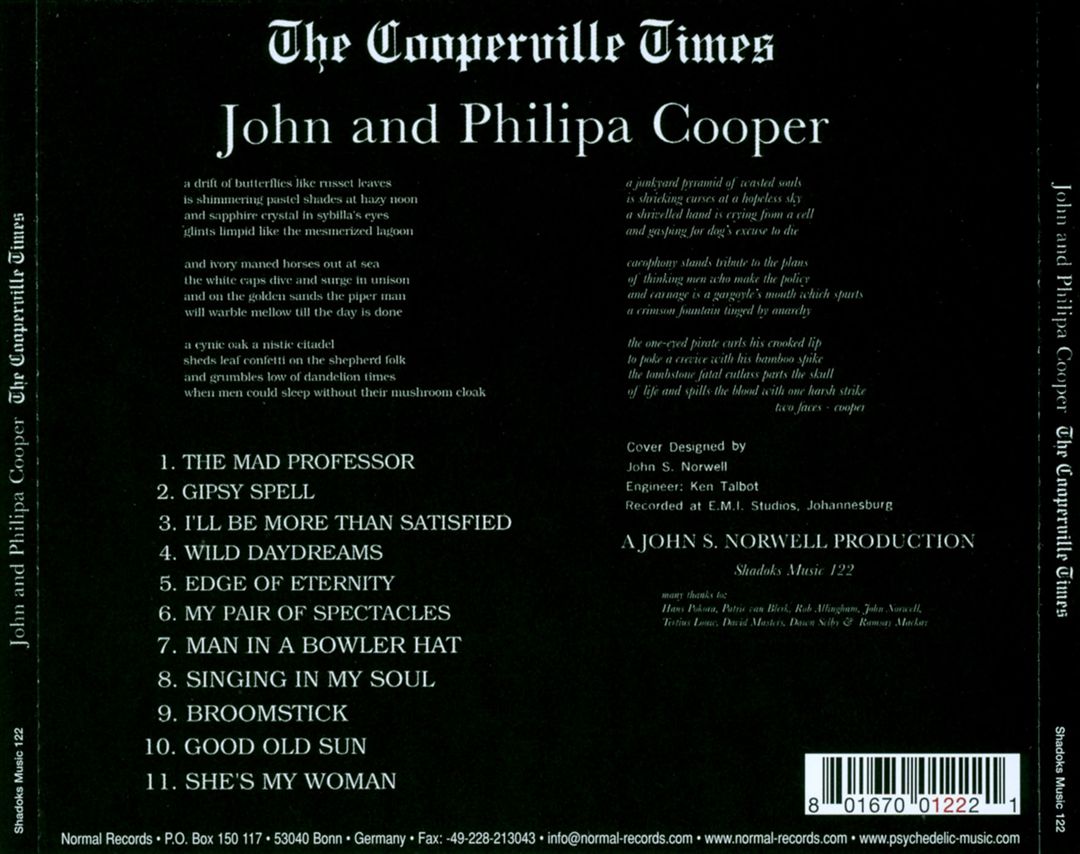 Cooperville Times cover art