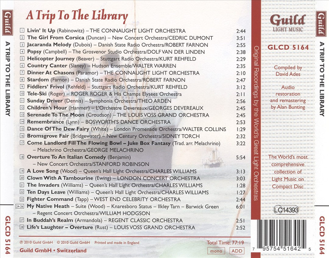 Golden Age of Light Music: A Trip to the Library cover art