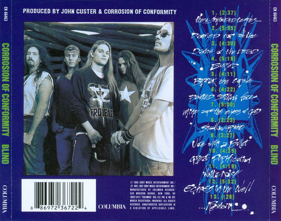 Blind cover art