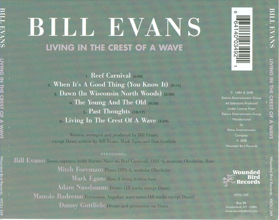 Living in the Crest of a Wave cover art