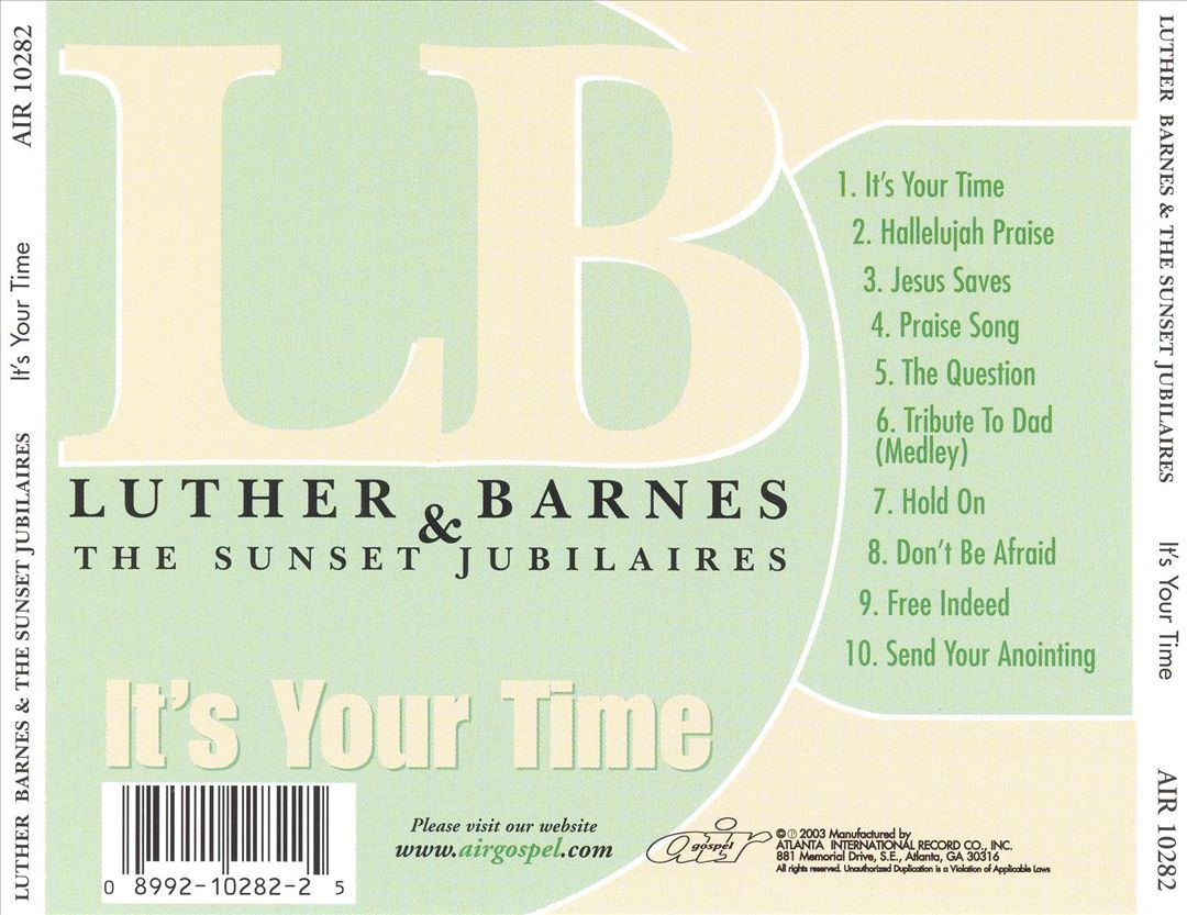 It's Your Time cover art