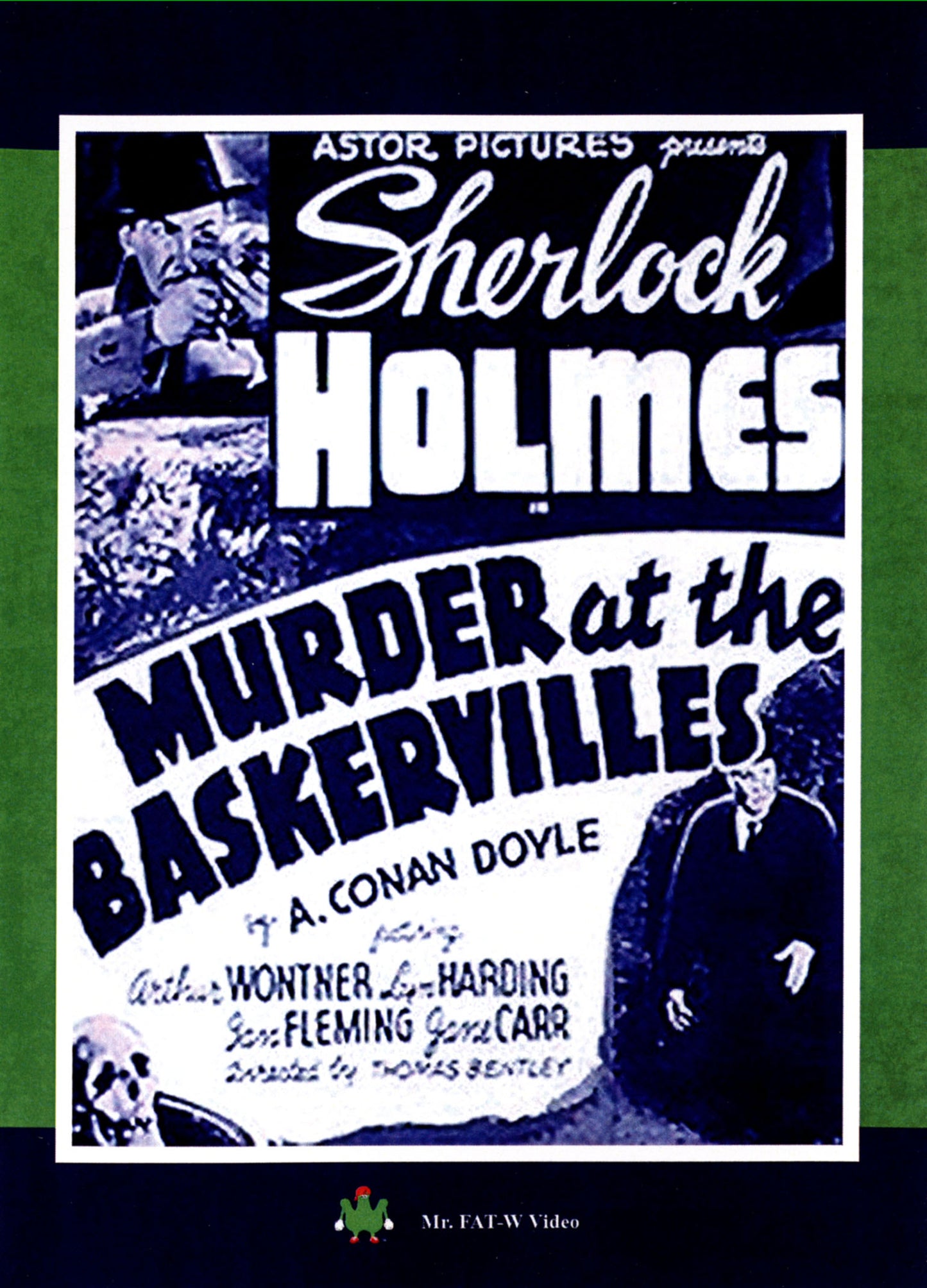Murder at the Baskervilles cover art