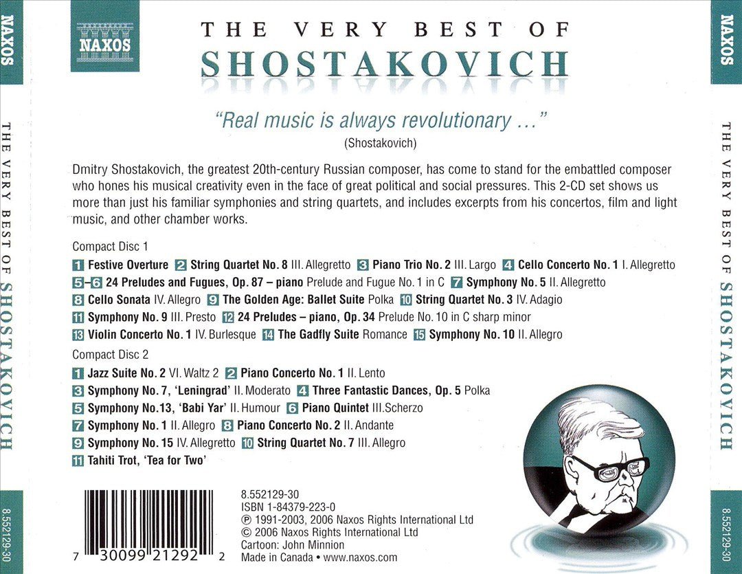 Very Best of Shostakovich cover art