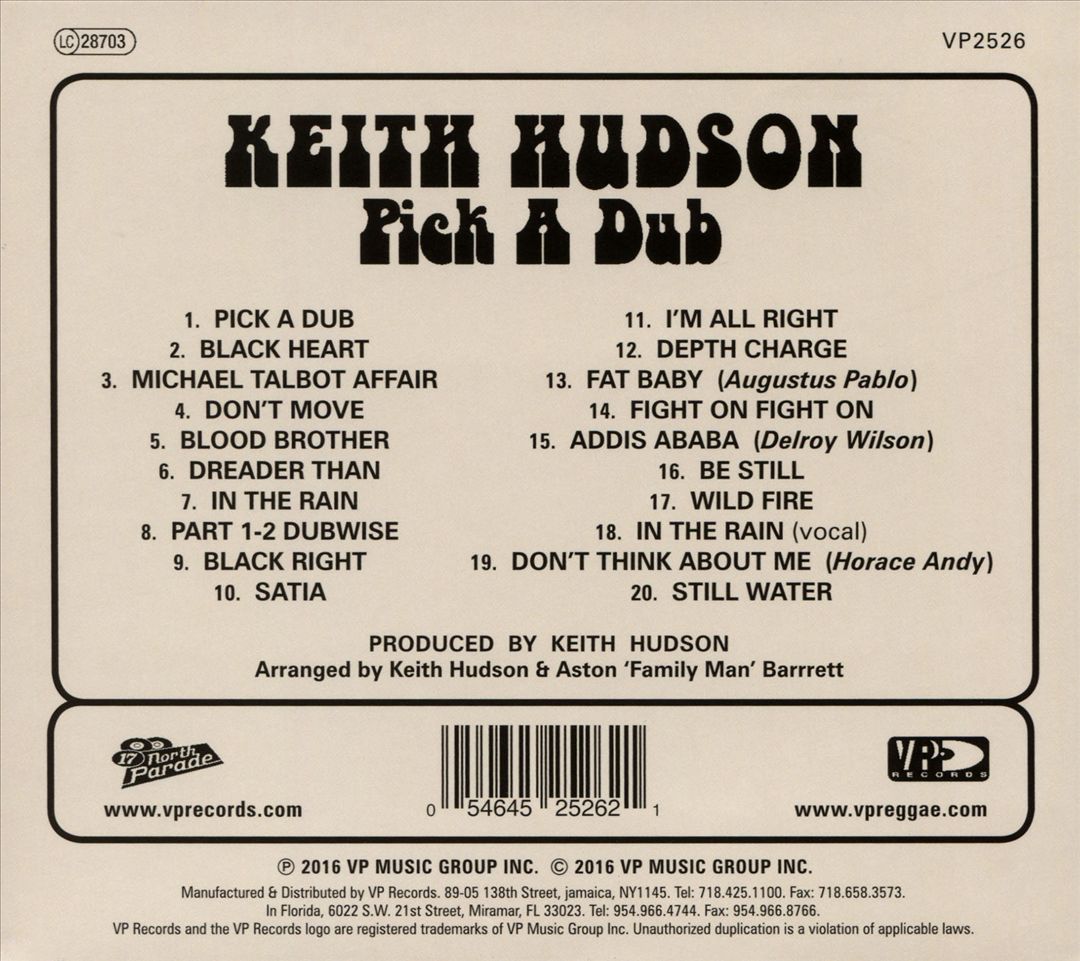 Pick a Dub cover art