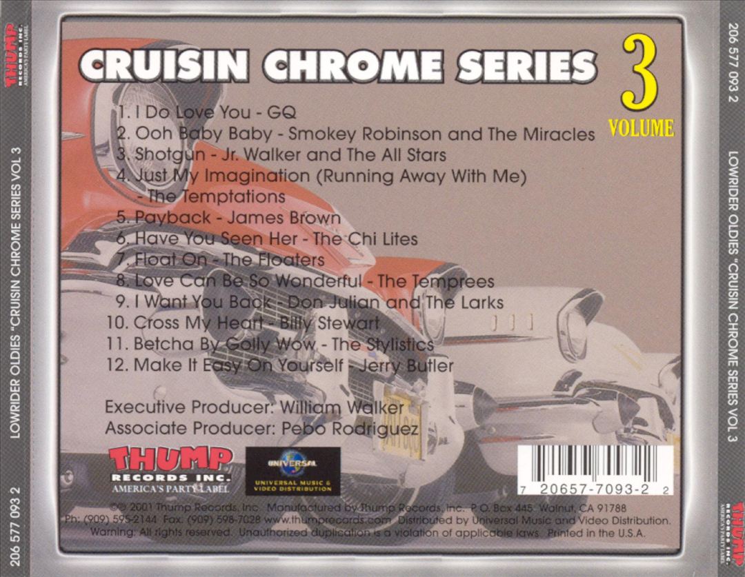 Lowrider Oldies Chrome, Vol. 3 cover art